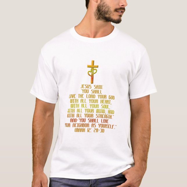 Det Underbarare budskapet T-shirt (Framsida)