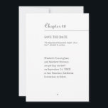 Det Underbarare kapitlet i våra liv | Bok-format Spara Datumet<br><div class="desc">Design är ett kapitelformat för bok. Denna utformning är enkel,  elegant och minimalistisk.</div>