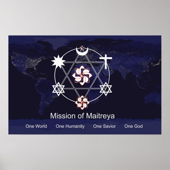 Det Underbarare tecknet över jorden Poster (Framsidan)