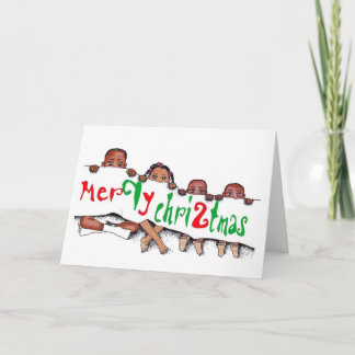 Det unga kortet för smedgrupphälsning helgkort