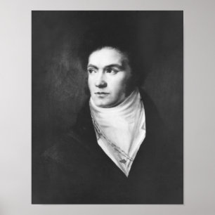 Det unga Ludwiget Van Beethoven 1806 Poster