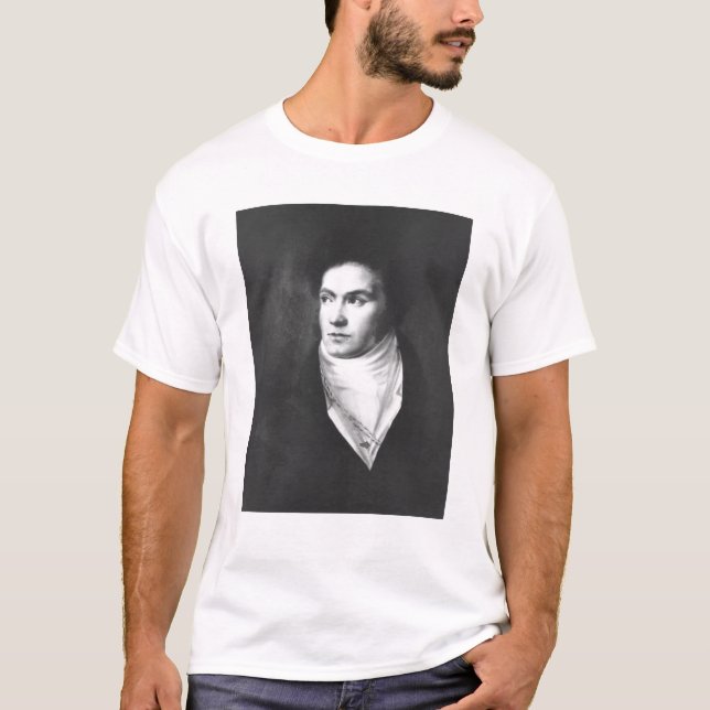Det unga Ludwiget Van Beethoven 1806 Tee (Framsida)