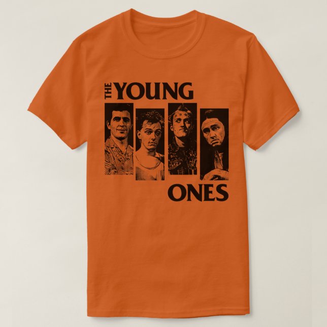 Det unga originalet av fyllestetisk design 1 t shirt (Design framsida)