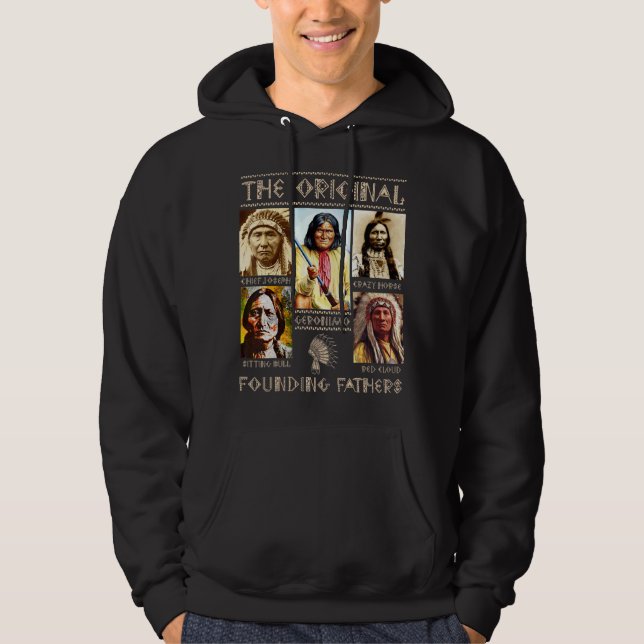 Det ursprungliga Founding fathers Hoodie (Framsida)