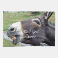 Det ursprungliga Jackass Funny Donkey Mule Farm An