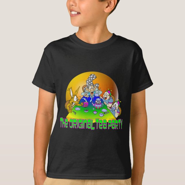 Det ursprungliga TEA PARTY T-shirt (Framsida)