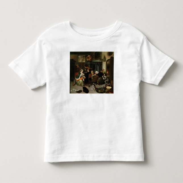 Det utsvävande hushållet, 1668 tee (Framsida)