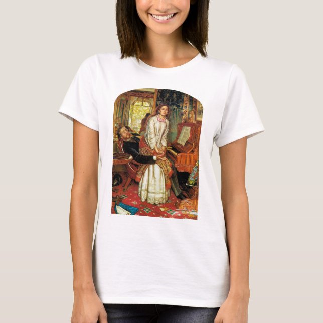 Det väcka samvetet vid den William Holman jakten T-shirt (Framsida)