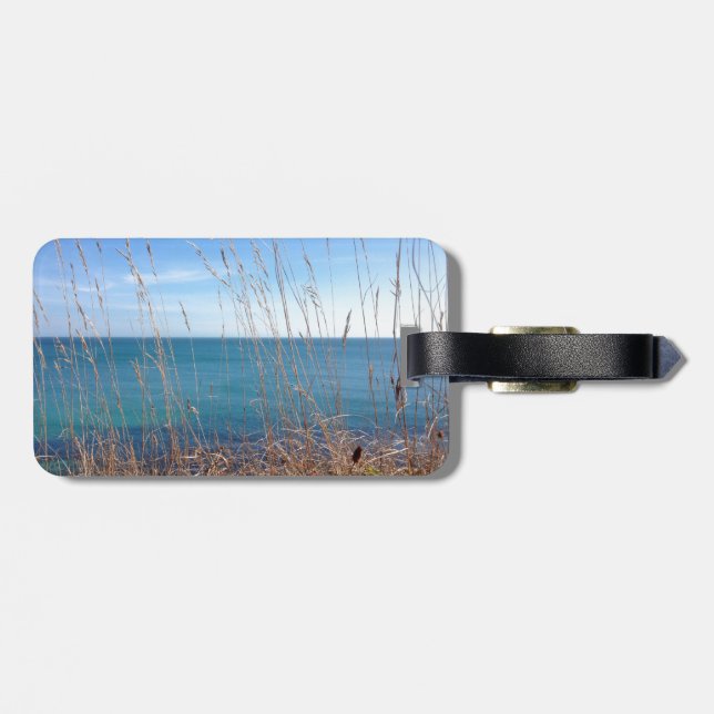 Det vackra Grass och havet Bagagebricka (Baksida Vågrät)