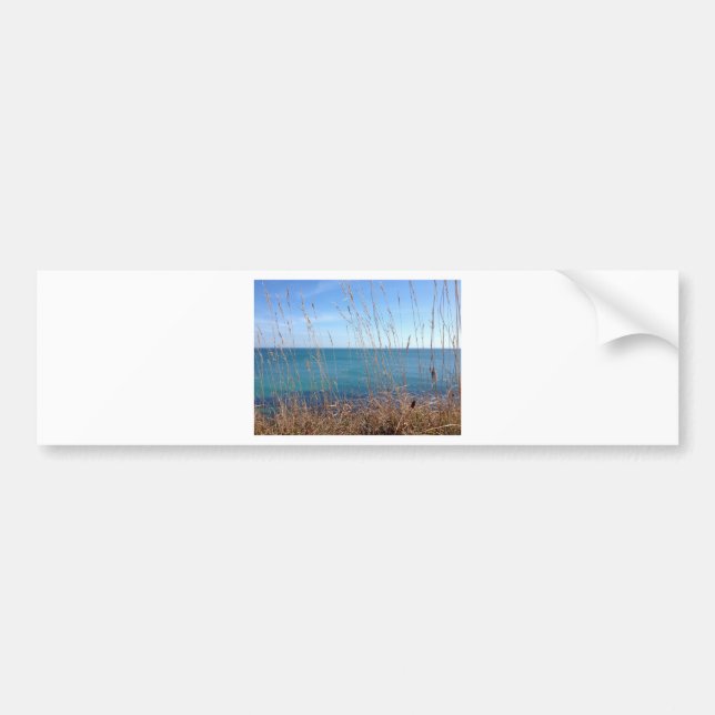 Det vackra Grass och havet Bildekal (Framsidan)