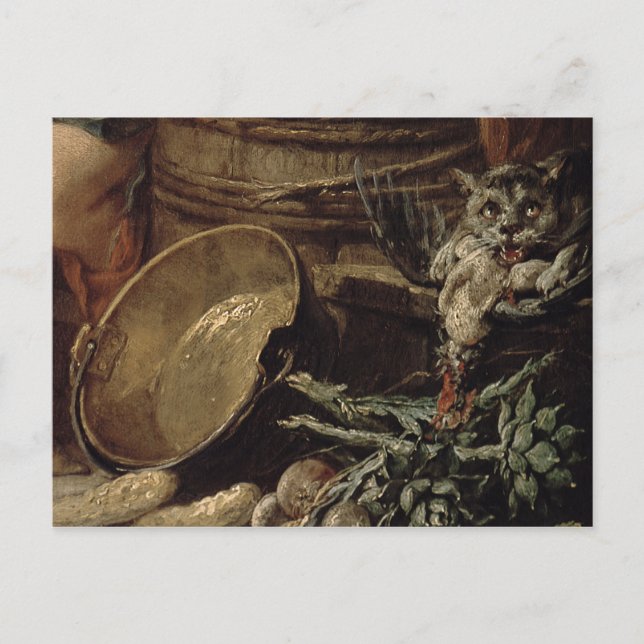 Det vackra köket Maid Vykort (Framsida)