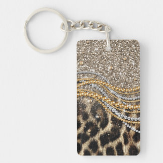 Det vackra Trendiget Leopard Faux Animal Print
