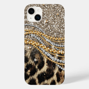 Det vackra Trendiget Leopard Faux Animal Print