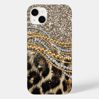 Det vackra Trendiget Leopard Faux Animal Print