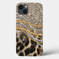 Det vackra Trendiget Leopard Faux Animal Print Fod