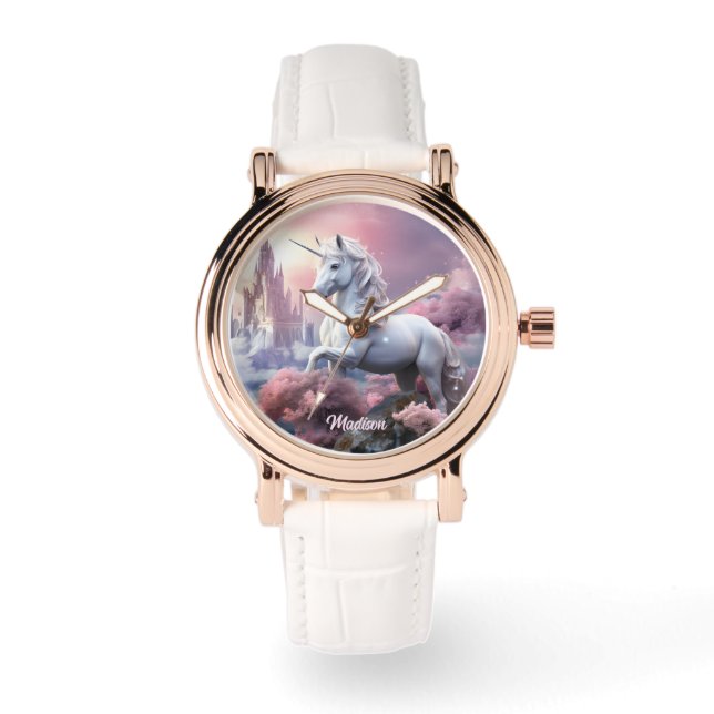 Det vackra Unicorn Armbandsur (Framsida)
