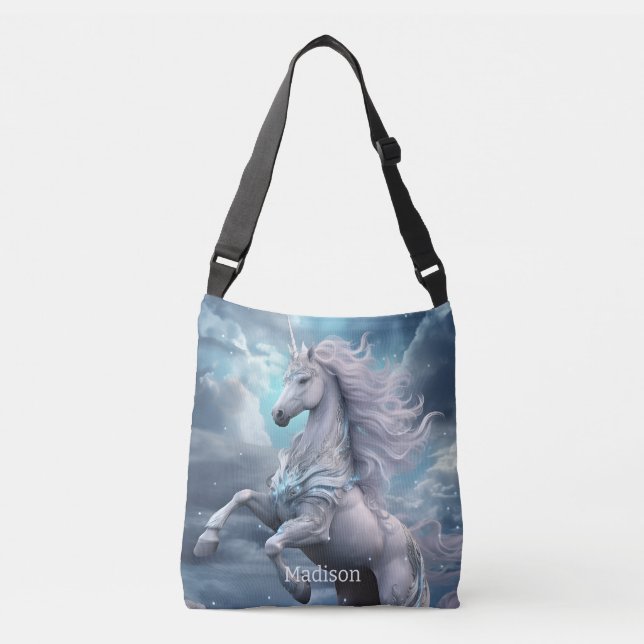 Det vackra Unicorn Axelväska (Framsida)