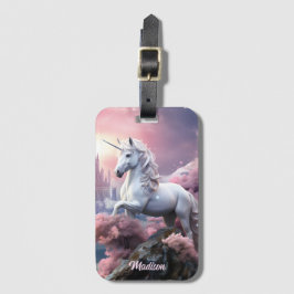 Det vackra Unicorn Bagagebricka