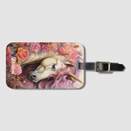 Det vackra Unicorn Bagagebricka