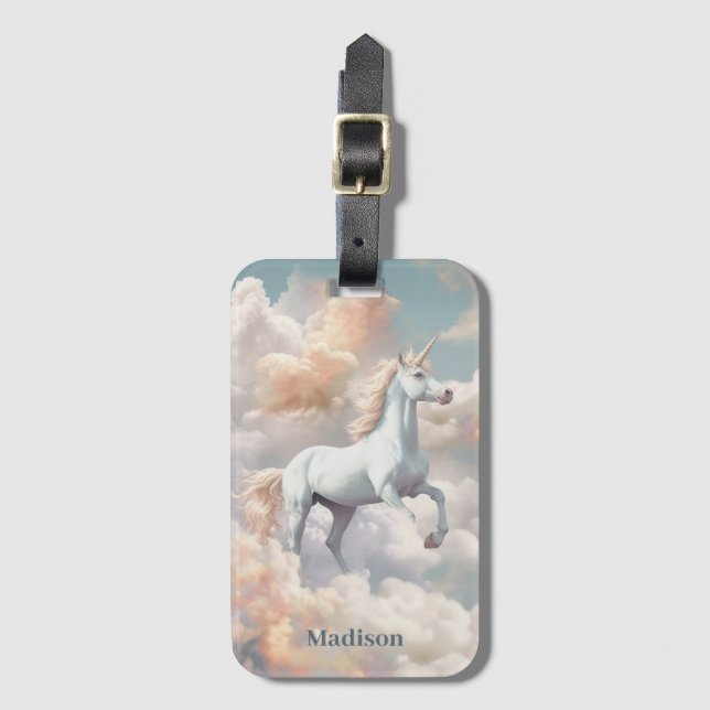 Det vackra Unicorn Bagagebricka (Framsida vertikal)