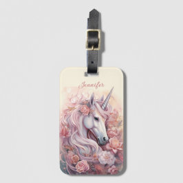 Det vackra Unicorn Bagagebricka