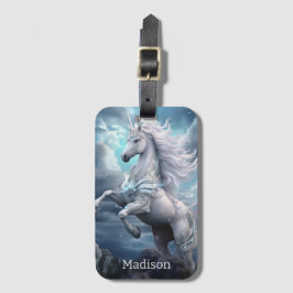 Det vackra Unicorn Bagagebricka