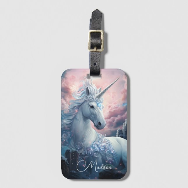 Det vackra Unicorn Bagagebricka (Framsida vertikal)