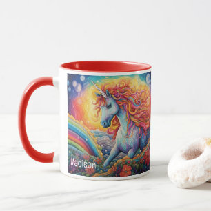 Det vackra Unicorn Mugg