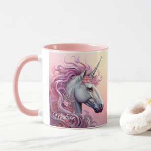Det vackra Unicorn Mugg