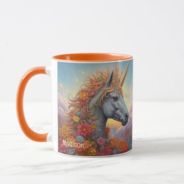 Det vackra Unicorn Mugg (Vänster)