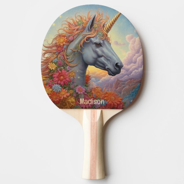 Det vackra Unicorn Pingisracket (Framsidan)