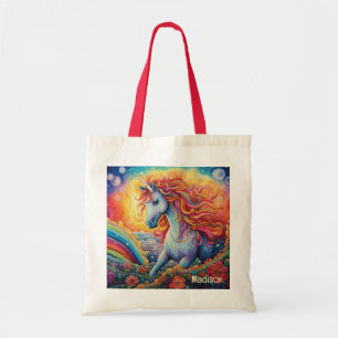 Det vackra Unicorn Tygkasse