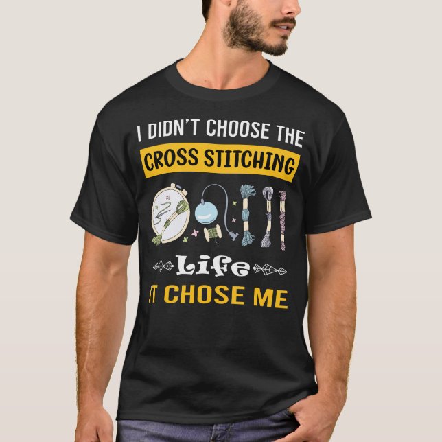 Det valde mig Kor Stitching T Shirt (Framsida)