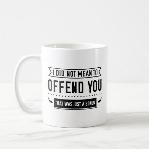 Det var bara en bonus kaffemugg