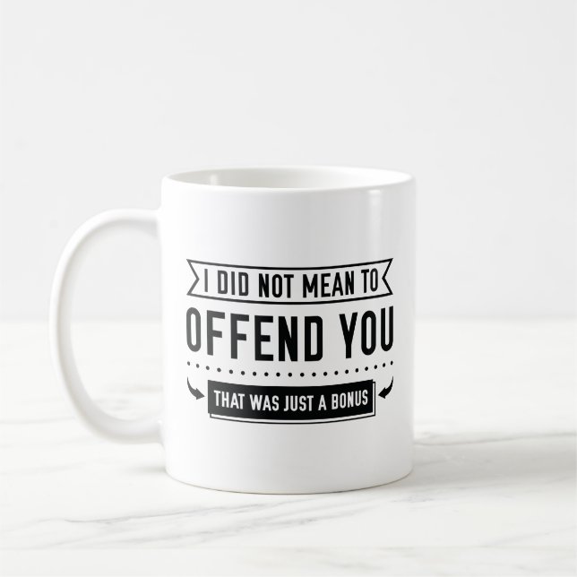 Det var bara en bonus kaffemugg (Vänster)