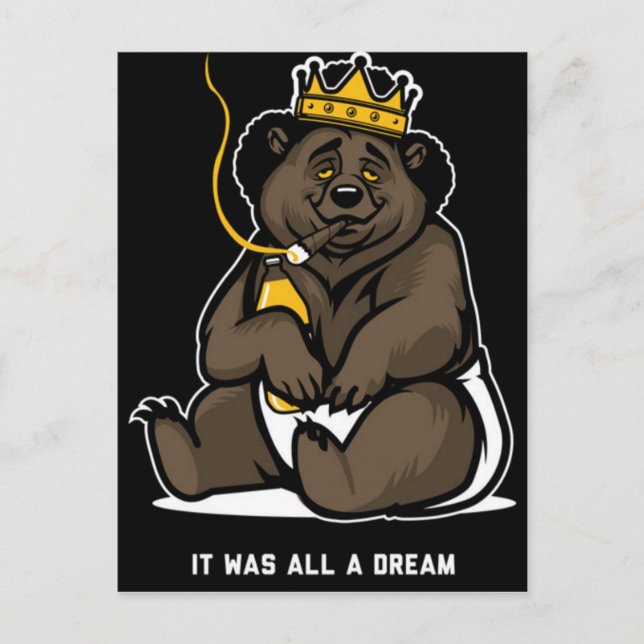 Det var bara en dröm vykort (Framsida)