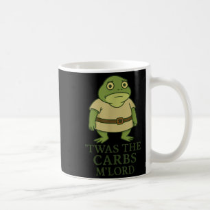 Det var Carbs Mlord Funny Frog Meme Medieval Kaffemugg