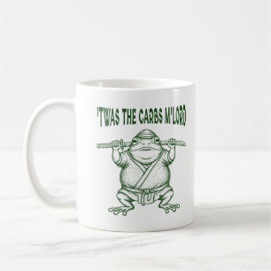 Det var Carbs M'Lord Medieval Frog Meme Tjock Toad Kaffemugg