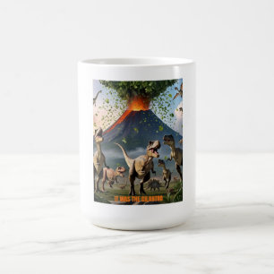 Det var Cilantro-Funny Dinosaur Mugg