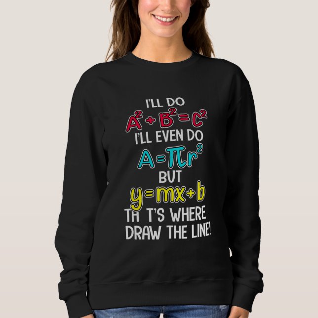 Det var där jag ritade Kärlek matematisk formel T Shirt (Framsida)