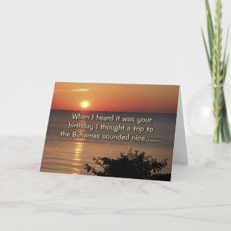 Det var din födelsedag kort