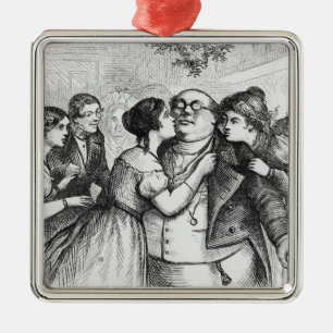 Det var en angenäm sak som ser Herr Pickwick Julgransprydnad Metall