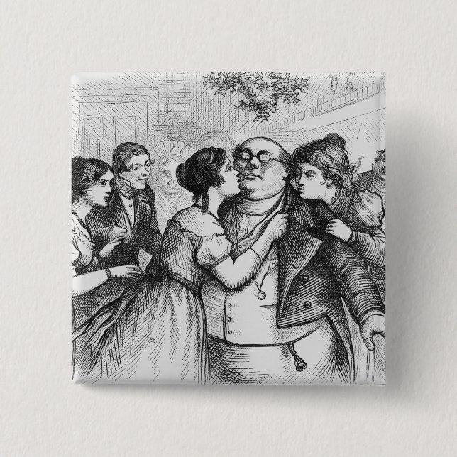 Det var en angenäm sak som ser Herr Pickwick Knapp (Framsida)