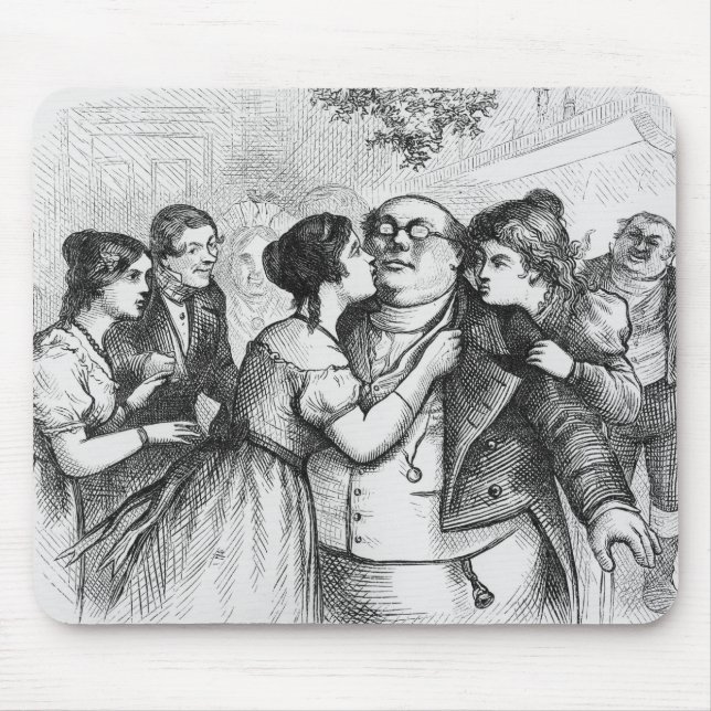 Det var en angenäm sak som ser Herr Pickwick Musmatta (Framsidan)