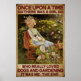 Det var en flicka poster