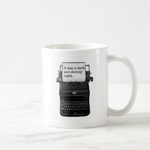 Det var en mörk och en stormig natt kaffemugg