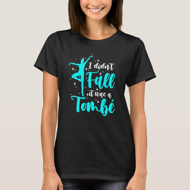 Det var en Tombe Ballerina T Shirt (Framsida)