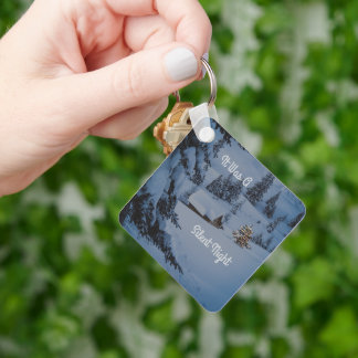 Det var en tyst kväll nyckelring