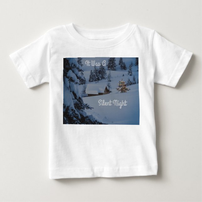 Det var en tyst kväll t shirt (Framsida)