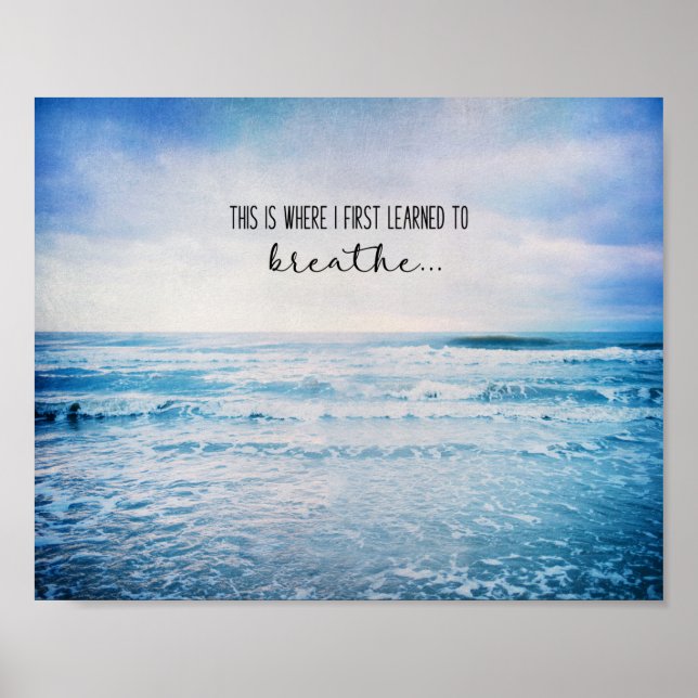 Det var här jag först lärde mig att bryta stranden poster (Framsidan)